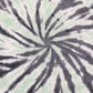 Handmade Tie Dye Seafoam Green & Stormy Gray Spider Spiral Kids T-Shirt Youth Size XL